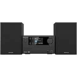 Kenwood M-725 DAB (Bluetooth, CD Player, 2x 25 W), Stereoanlage, Schwarz