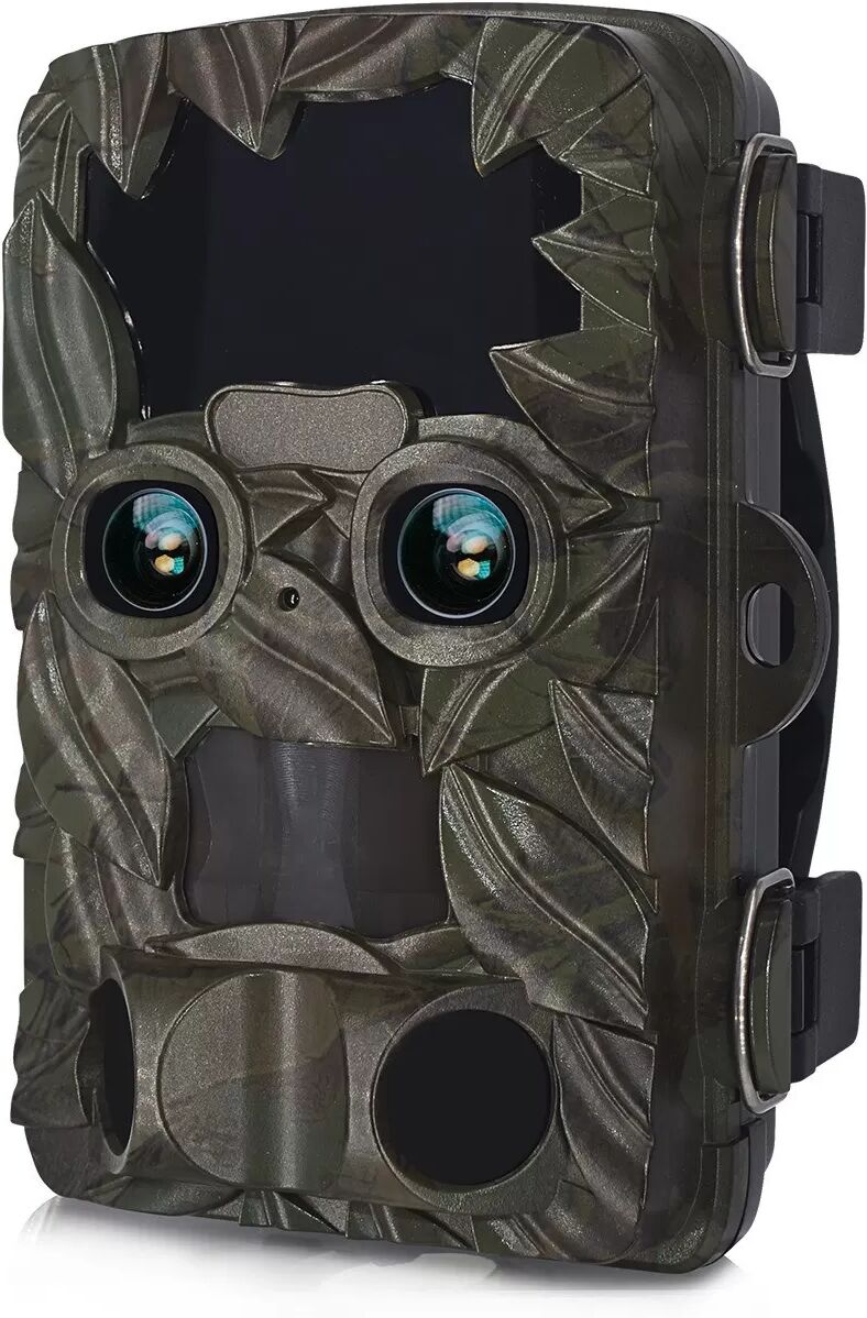 INF Caméra de Chasse 4K Double Objectif 32MP - Caméra de Surveillance de la Faune à Vision Nocturne Haute Définition