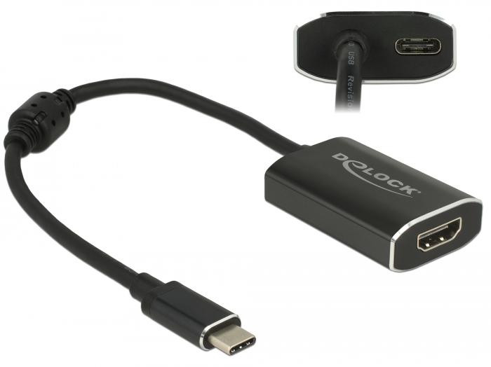 Delock VL100 Externe Videoverbindingsadapter USB-C