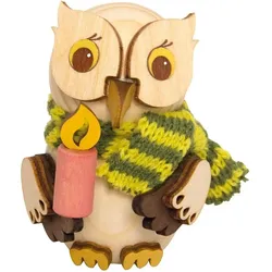 Kuhnert, Herbstdeko, Deko "Mini Eule" - Wahl aus versch. Varianten - Handarbeit aus Holz