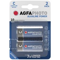 AgfaPhoto LR14 Baby (C)-Batterie Alkali-Mangan 1.5 V 2 St.