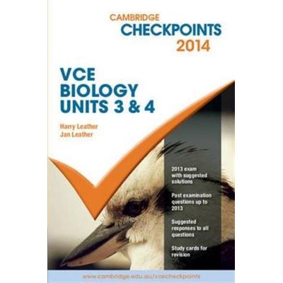 Cambridge Checkpoints VCE Biology Units 3 and 4 2014, Taschenbuch von Harry Leather,Jan Leather, Cambridge University Press, 978-1-107-67890-3