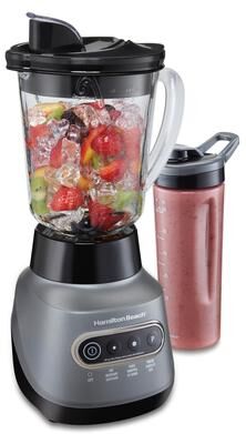 Hamilton Beach Wave Crusher Blender with 20 Oz. Travel Jar