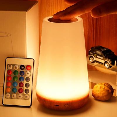 Multifunctional RGB Touch Controlled Bedside Night Light Multifunctional RGB Touch Controlled Bedside Night Light