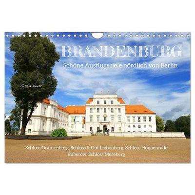 Brandenburg - Schöne Ausflugsziele nördlich von Berlin (Wandkalender 2026 DIN A4 quer), CALVENDO Monatskalender