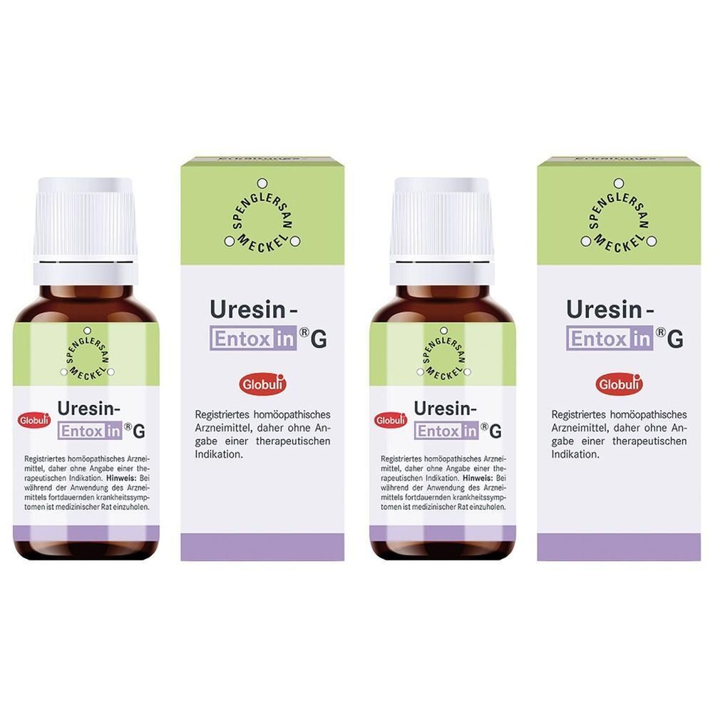 URESIN-Entoxin G Globuli 2x 2x10 g