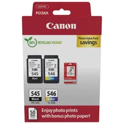 Canon, Druckerpatrone, PG-545/CL-546 Ink Cartridge PVP (C, M, Y)