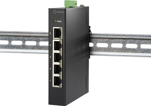 Renkforce RF-3394866 FEH-500 Industrial Ethernet Switch