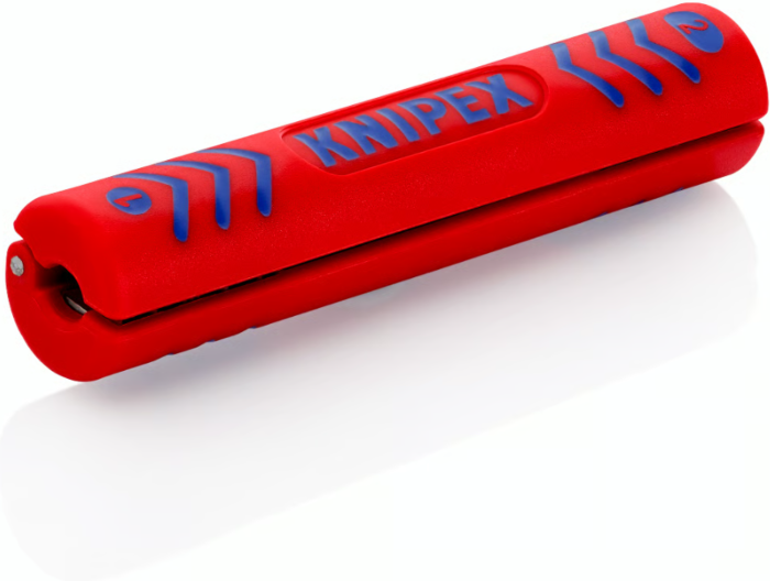Knipex-Werk Abisolierwerkzeug 1660 100 SB Abisolierwerkzeug für Koaxialkabel