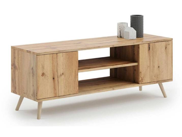Raumhirsch Furniture Lowboard Focus, Stehendes Fernsehregal für das Wohnzimmer (Fernsehkommode, TV Schrank, TV Board stehend), Elegant & Funktional