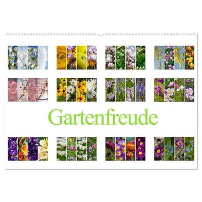 Gartenfreude (Wandkalender 2027 DIN A2 quer), CALVENDO Monatskalender