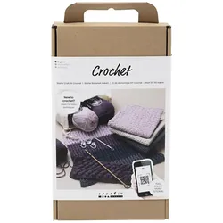 Creativ Company Häkeln, Handarbeitsset, Mehrfarbig