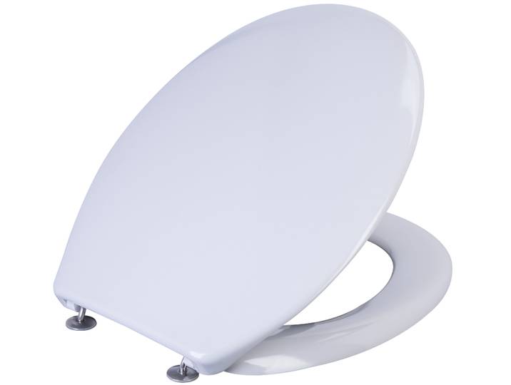 WC-Sitz CORNAT Cetina WC Sitz manhattan , grau, B:37cm L:44,5cm, Duroplast, WC-Sitze, WC-Sitz