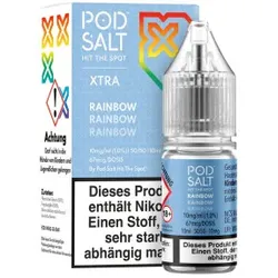 Rainbow NicSalt Liquid by Pod Salt Xtra 10ml / 10mg
