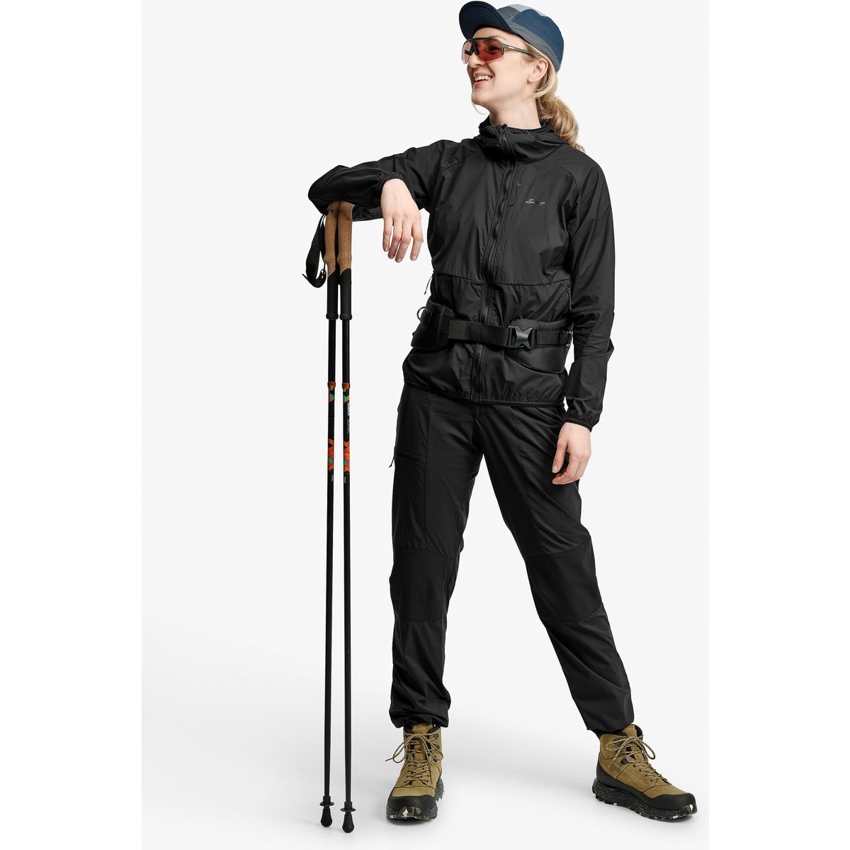 Lundhags Tived Light Windbreaker Jacket W black (10000) S 42022-25-10000-S