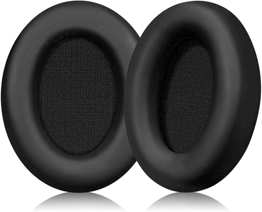 INF Protein-Leder Ohrpolster 2er-Pack – Weiche, Austauschbare Over-Ear-Pads, kompatibel mit Misheng Aries Schwarz