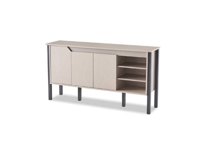 JVmoebel Konsolentisch Konsole Modern Schlicht Beige Konsolentisch Offen Vielseitig Loft-Stil, Made in Europa