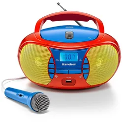 Kärcher RR 5026 tragbares CD Radio - bunte Kinder-Boombox