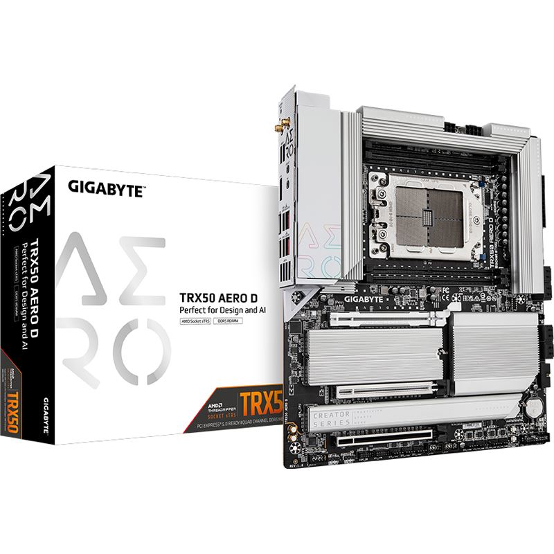Gigabyte AERO D (rev. 1.0) AMD TRX50 So.sTR5 DDR5 Reg-ECC EATX Retail