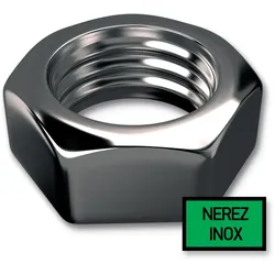 Sechskantmutter, DIN 934, M6, Edelstahl A2, 1.000 Stk.