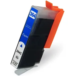 D&C Druckerpatrone Tinte ersetzt HP 364C XL cyan blau für HP Photosmart Drucker