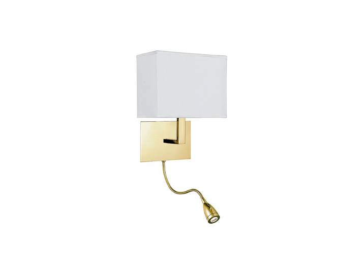 Wand- und Leselampe „Hotel“ Weiss Searchlight