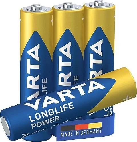 VARTA Alkaline Batterie "LONGLIFE Power", Micro (AAA/LR3)