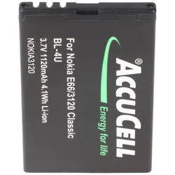 AccuCell Akku passend für Nokia E66