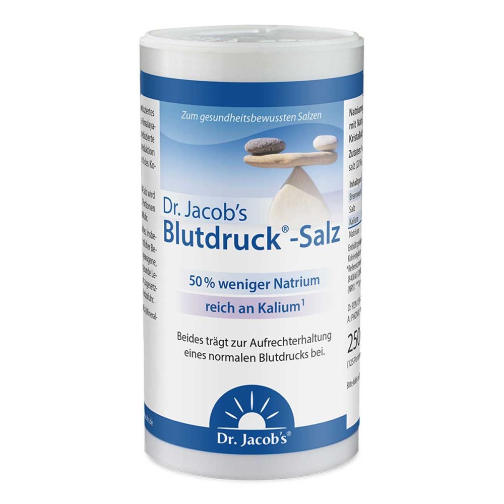 Dr. Jacob's Medical GmbH Dr. Jacob's Blutdruck-Salz mit Kalium Salzersatz 15587057