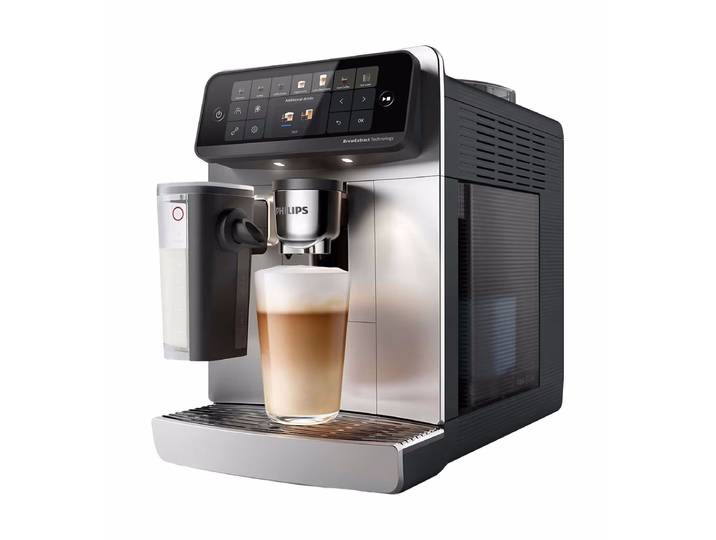 Philips EP6551/10 6000 Serie LatteGo, Schwarz/Chrom Kaffeevollautomat – schwarz / chrom