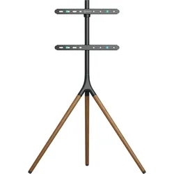 Innenraum TV-Ständer für 32"-65", max. 35 kg, schwenkbar, Schwarz TS1220