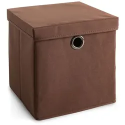 Aufbewahrungsbox 30 x cm Holz Braun Dunkelbraun