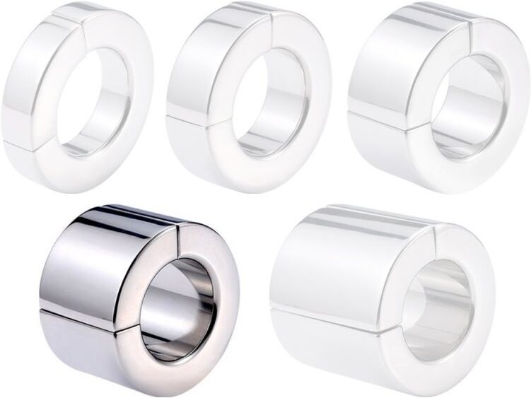 MenSteel Ballstretcher magnétique Burton XL - Hauteur 4cm - Poids 635g