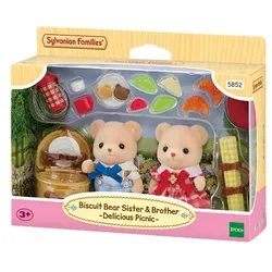 Sylvanian Families - Biscuit Bären Geschwister Picknickspaß