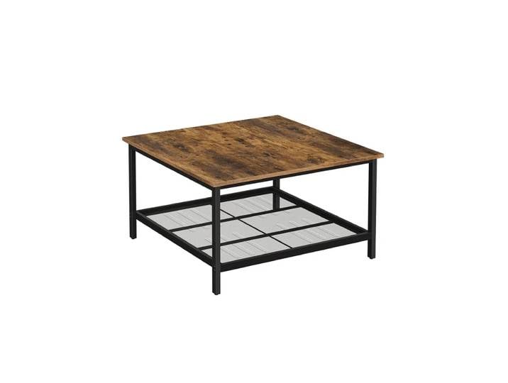Couchtisch TAYLOR 80x80 cm, rustikalbraun
