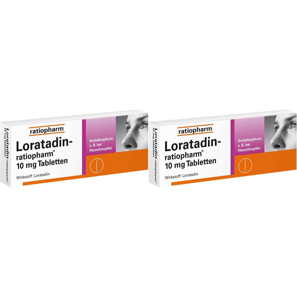 Loratadin Ratiopharm Doppelpack 2x100 St Tabletten