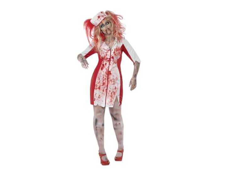 Curves Zombie Nurse Costume (L)