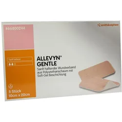 Allevyn Gentle 10x20 cm Schaumverband 5 St