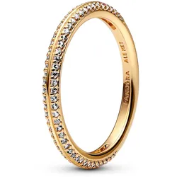 Pandora 169679C01 Damen-Ring Goldfarben Pavé, 54/17,2
