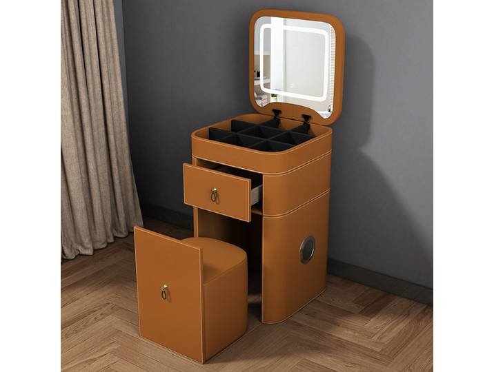 Meubles maison maquillage tables Mini coiffeuse confortable pour chambre vanité maquillage vanité coiffeuses avec miroir