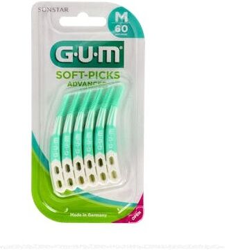 Gum Cepillo Interdental Soft Picks Regular 60 Unidades Verde
