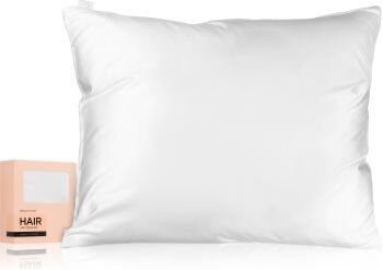 BrushArt Hair Satin pillowcase fronha de almofada cetim White 50x60 cm. Hair Satin pillowcase