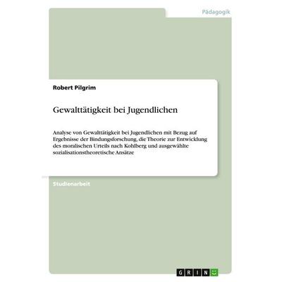 Gewalttätigkeit bei Jugendlichen, Taschenbuch von Robert Pilgrim, GRIN, 978-3-640-45852-3