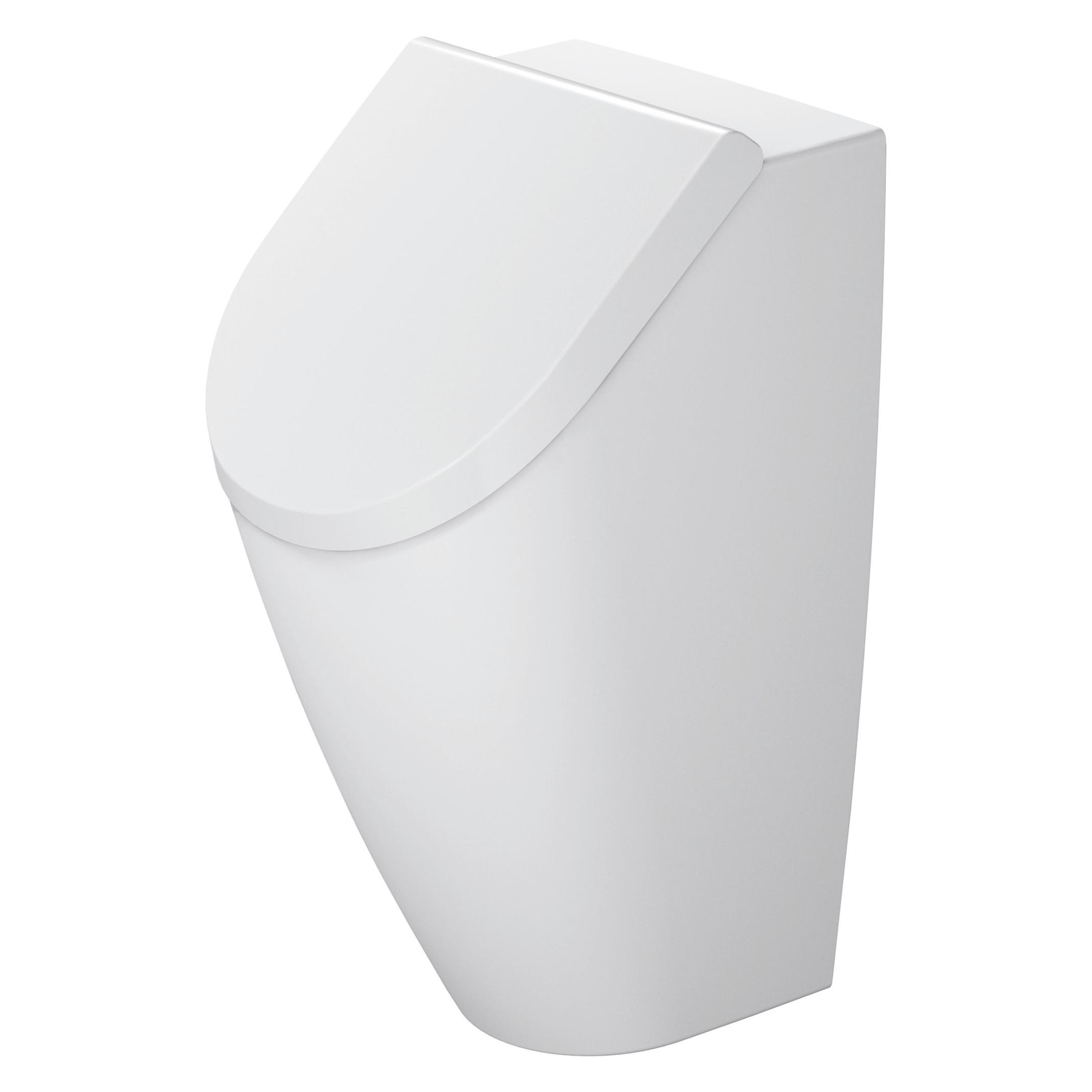 Duravit ME by Starck Urinal, Rimless, 0,5 liter, ohne Fliege, 350x300x585mm (281230AC00)