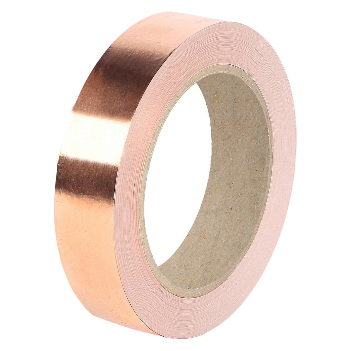 RS PRO Copper foil shielding tape 19mmx 33m (19 mm) (AT0526 19mmx33m)