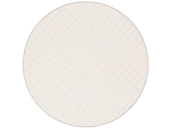 Snapstyle IN & Outdoor Teppich Oslo Trend Rund, Hellgrau, 200x200 cm, Teppiche und Böden, Teppiche, Outdoorteppiche