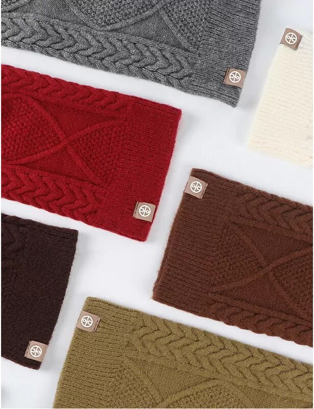 INF Jambières en tricot torsadé Kaki