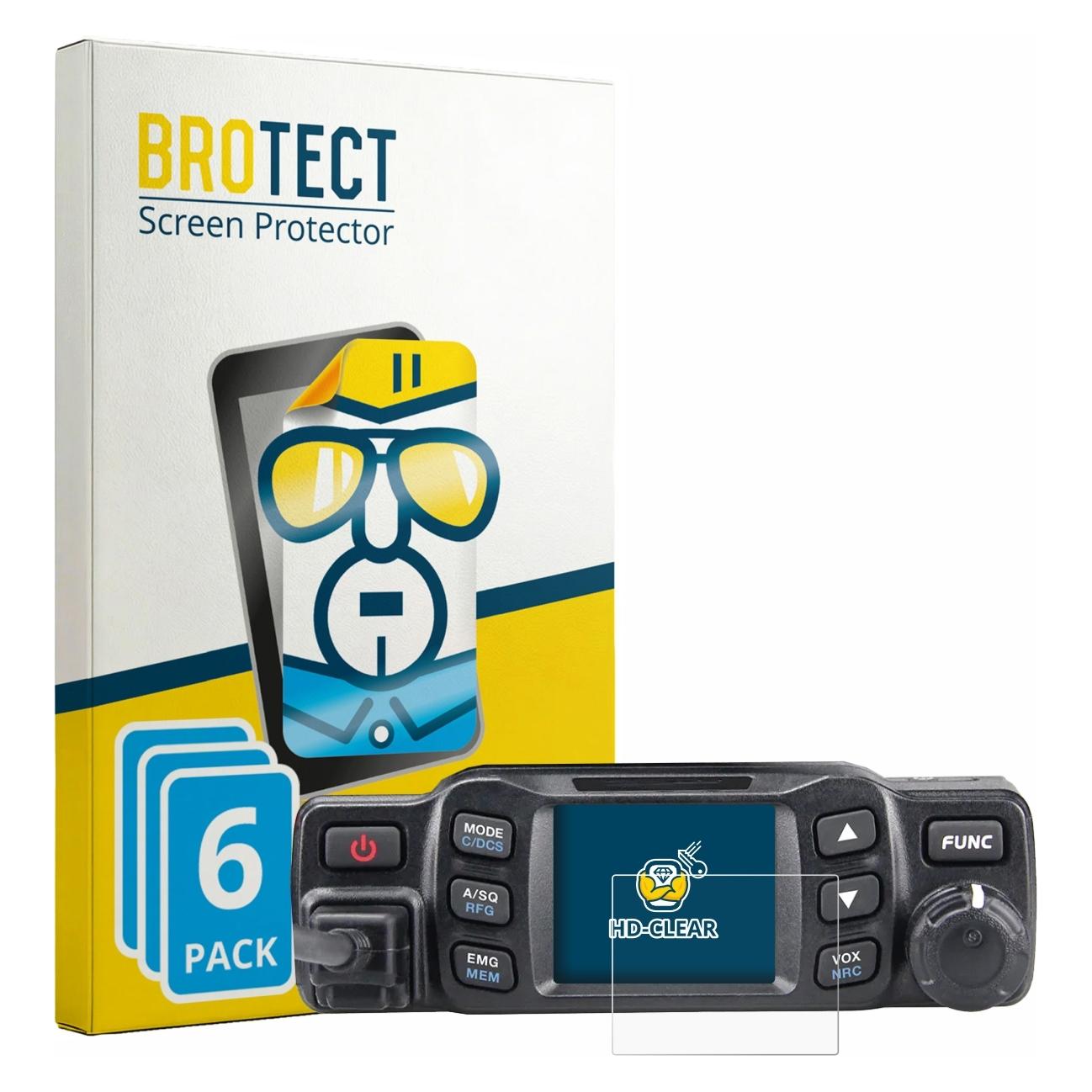 Brotect Schutzfolie für Albrecht AE 5900 Mini Displayschutz Displayschutzfolie Folie Klar Transparent (4263632)
