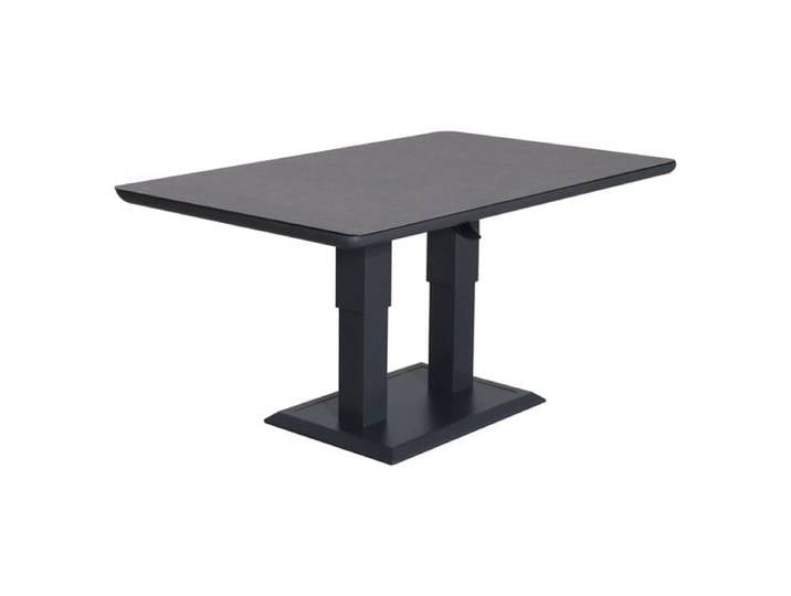 OUTLIV. Allround Lifttisch 150x90cm Aluminium/Glaskeramik Dunkelgrau