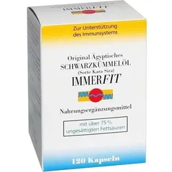SCHWARZKÜMMELÖL Immerfit Kapseln 120 St